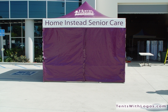 10 x 10 Pop Up Tent - Home Instead Senior Care